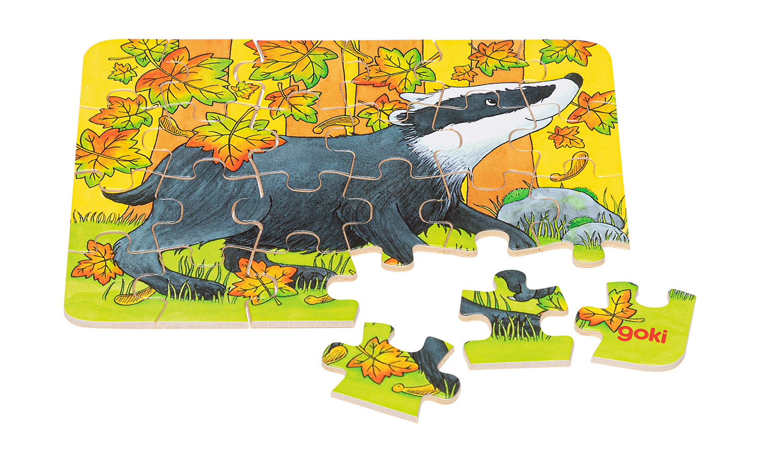 Minipuzzle Waldtiere