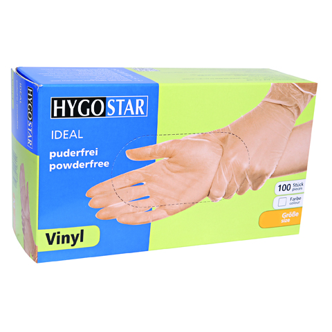 Vinyl-Handschuhe Größe L