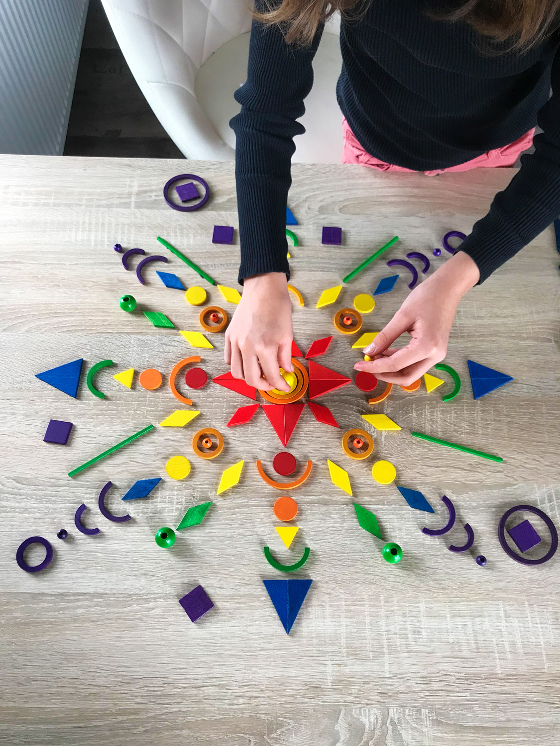 Legematerial Mandala Legespiel I