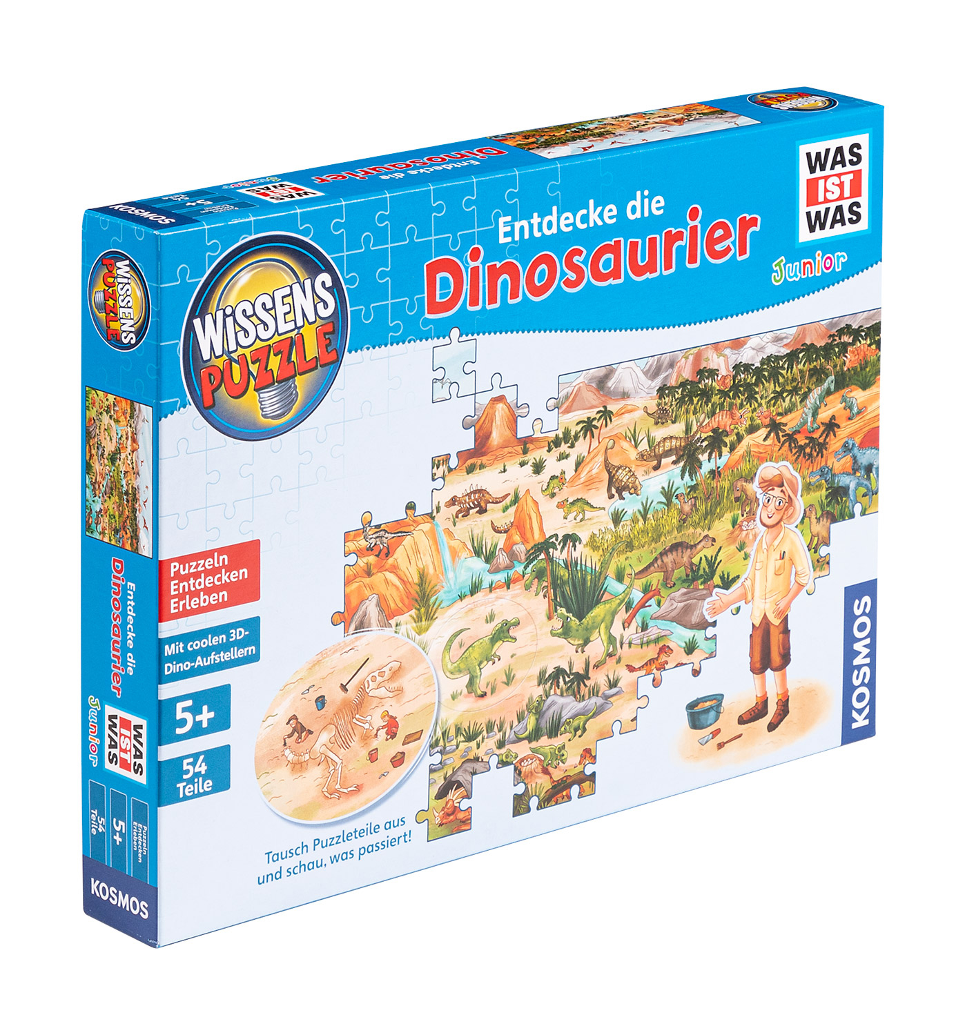 Wissenspuzzle Entdecke die Dinosaurier