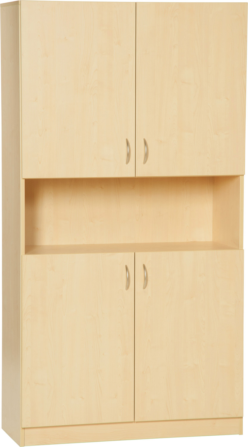 Aktenschrank mit Ablage, Breite 80 cm