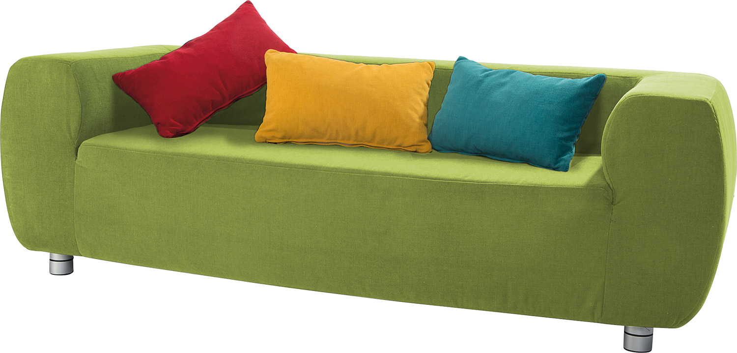 Sofa & Hocker Sofa hellgrün