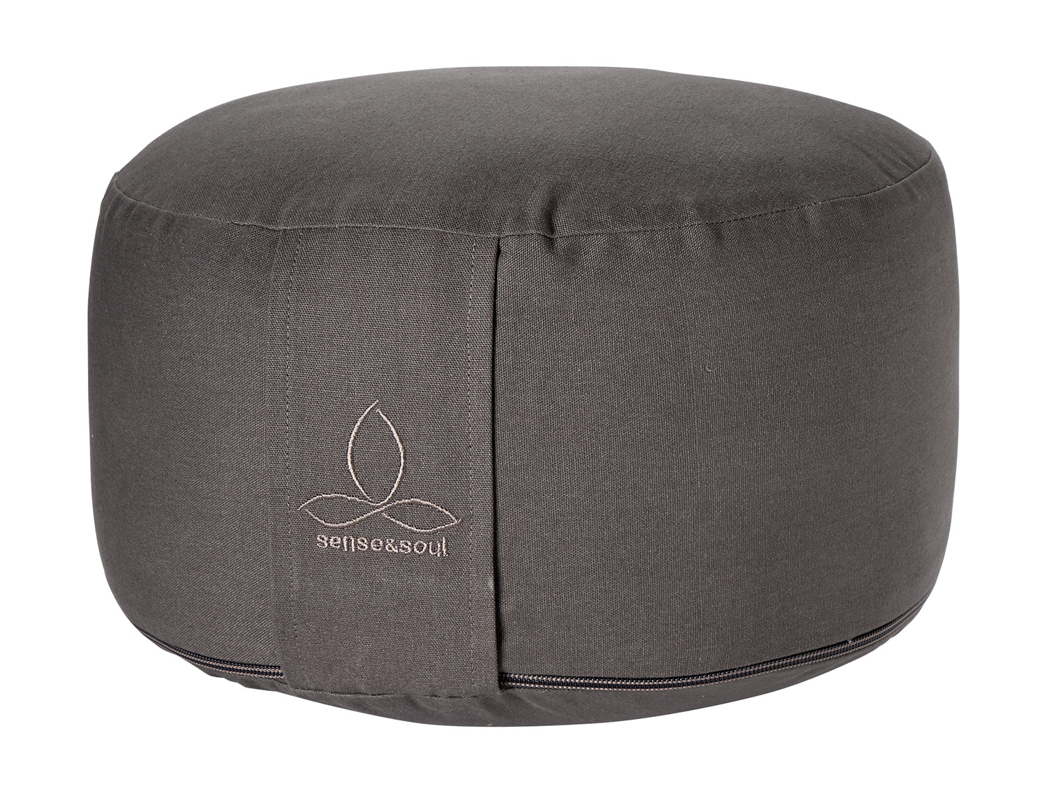 Yogakissen Rondo groß, grau