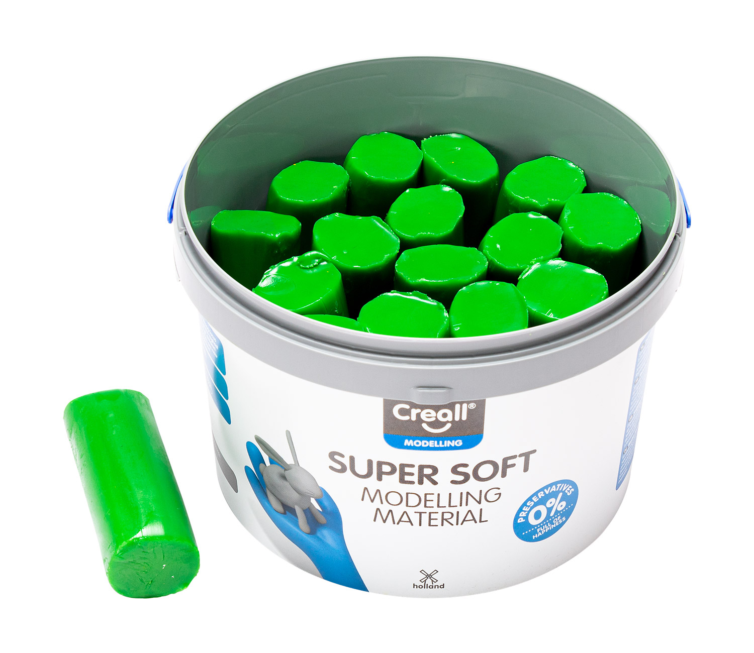 Supersoft-Knete grün