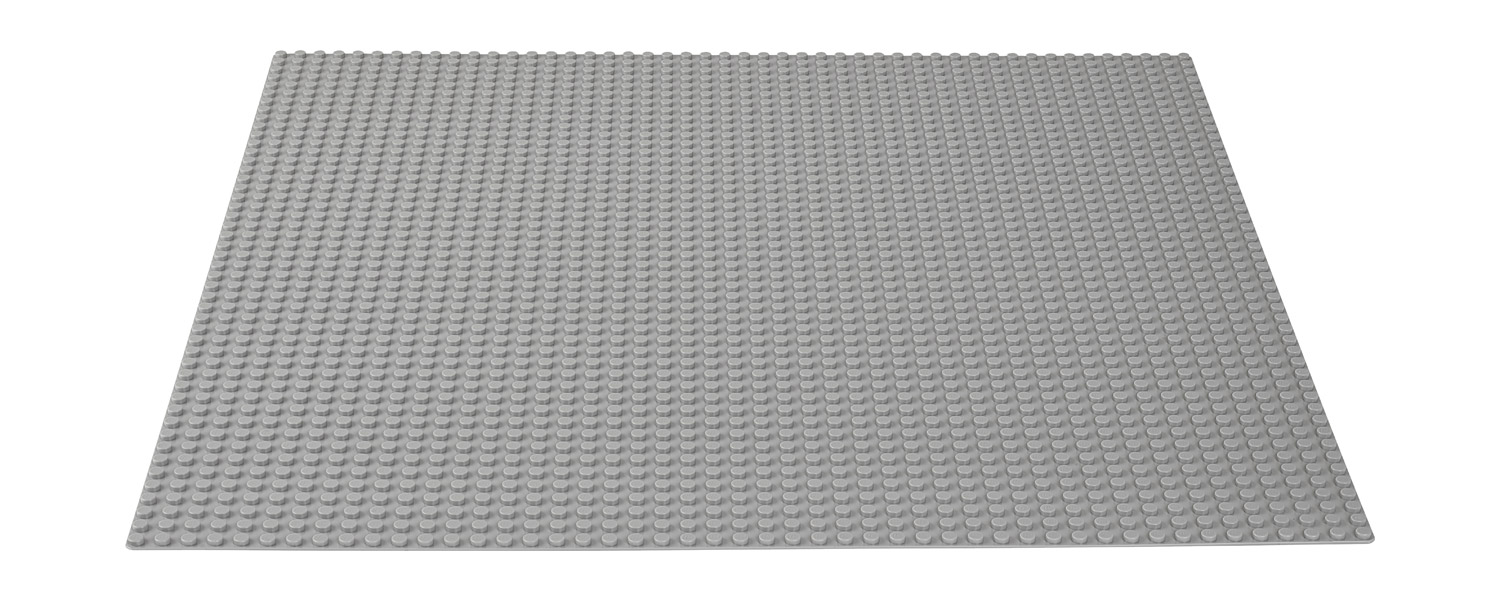 LEGO® Bauplatte Grau