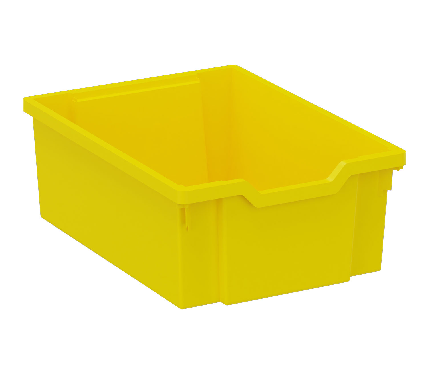 Kunststoffkasten, Größe II, gelb