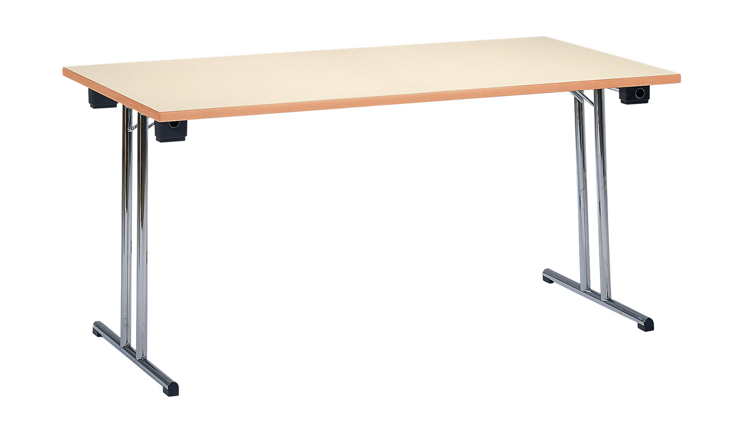 Klapptisch 120 cm lang, beige