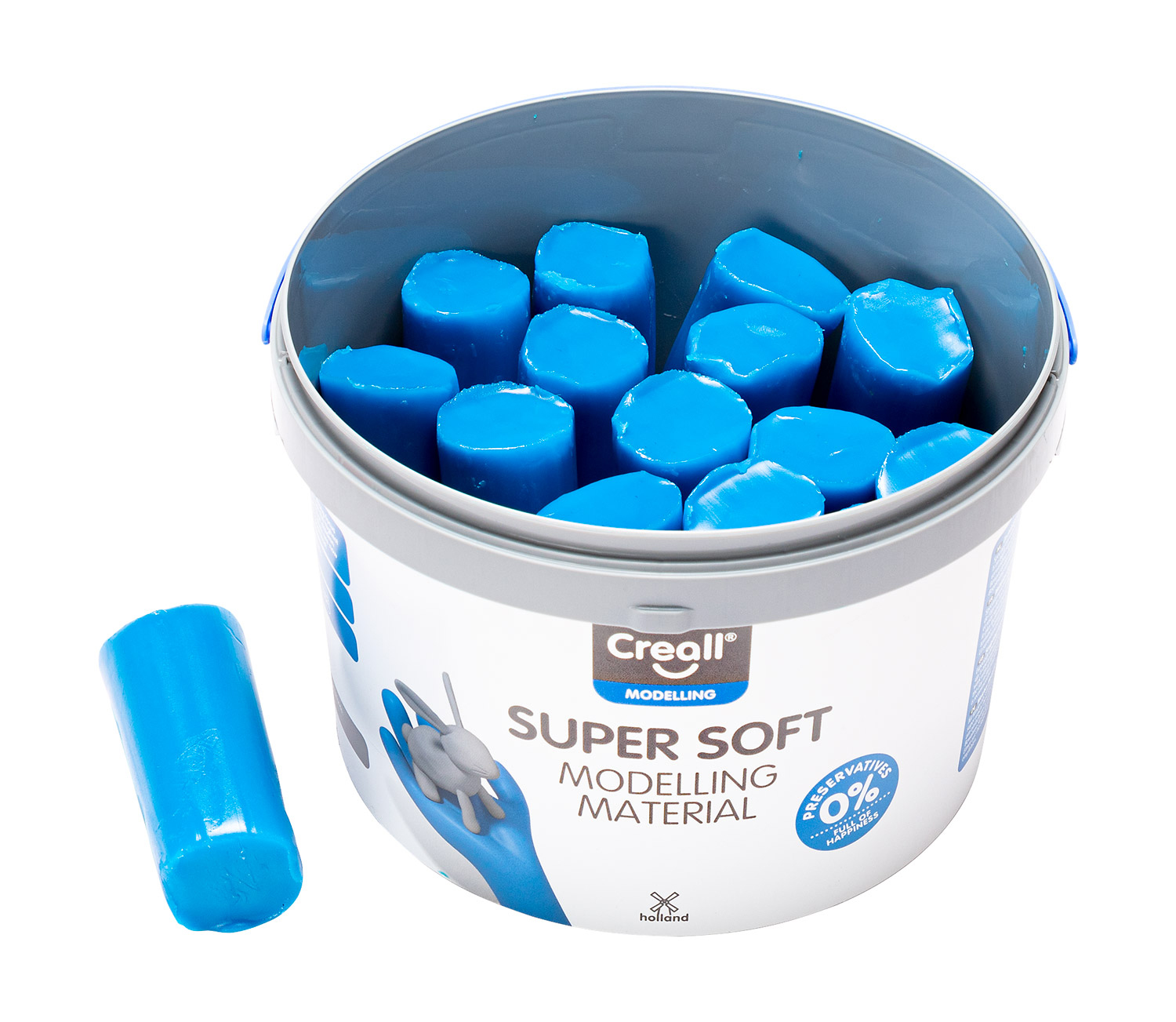 Supersoft-Knete blau