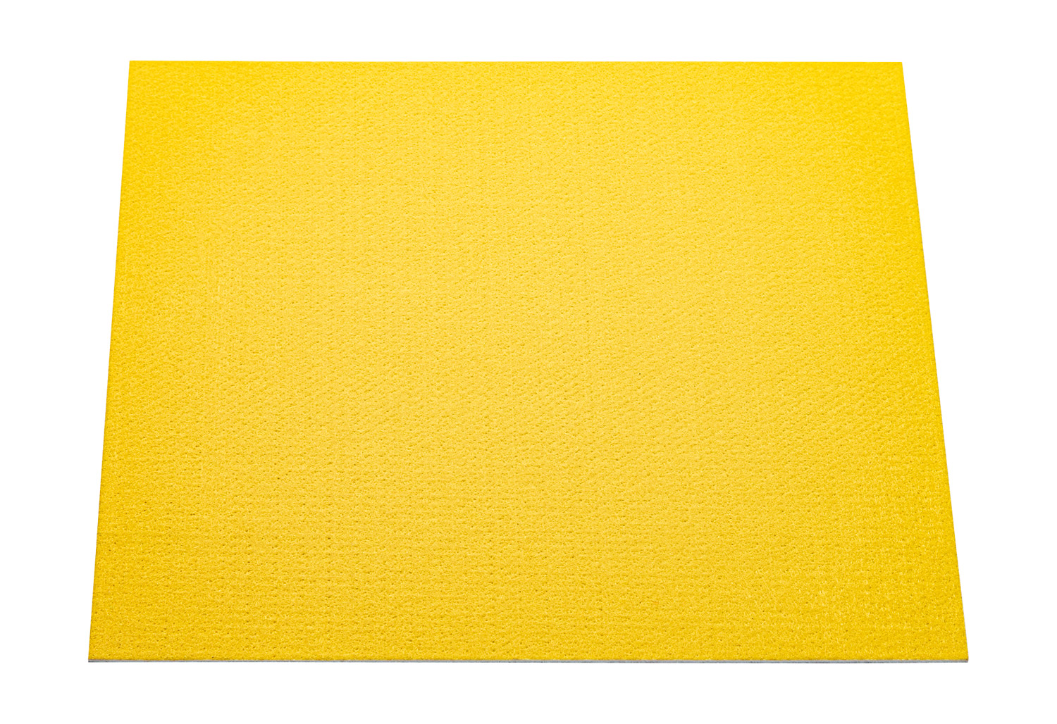 Quadratplatte gelb