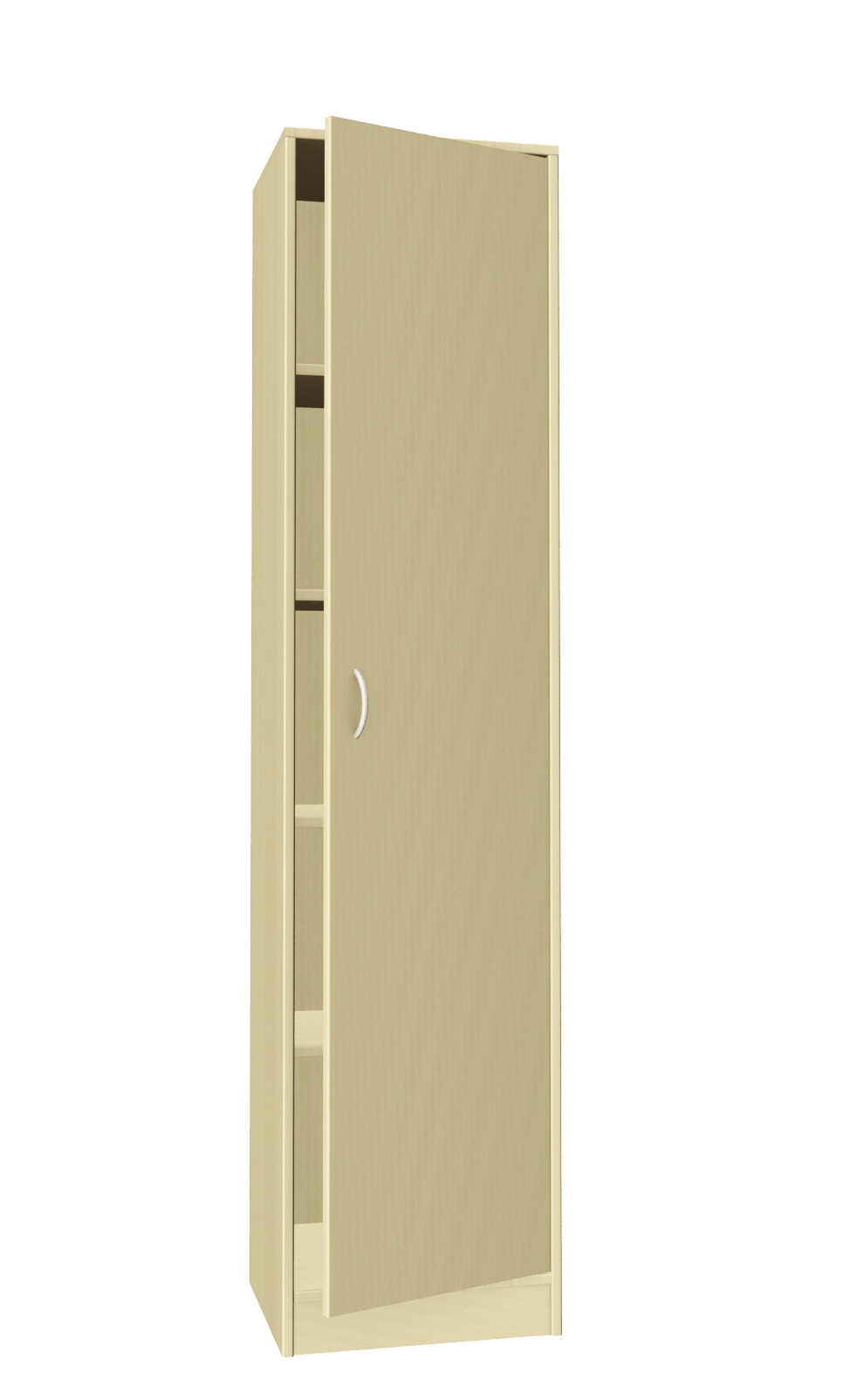 Hochschrank mit Tür, 47 cm breit